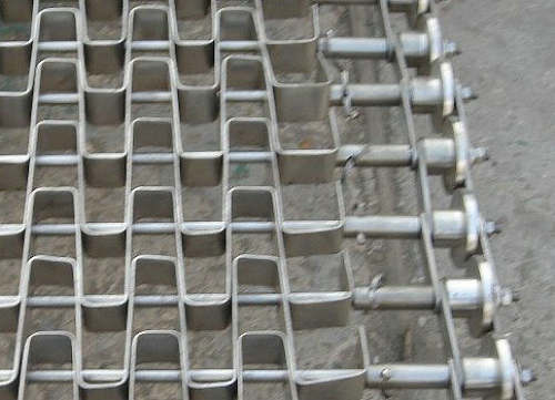 長城網帶Stanless steel wire mesh chain---Great wall metal conveyor belt