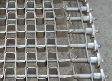 長城網帶Stanless steel wire mesh chain---Great wall metal conveyor belt